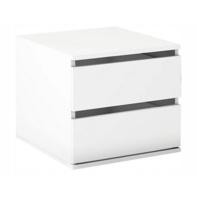 Kontenerek do szaf 2 szuflady biały sonoma wenge