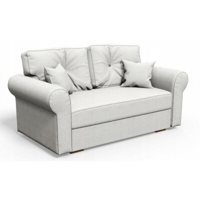 Sofa mała kanapa 2 os. 166 cm szara brąz inne GM