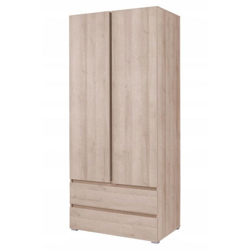 szafa 92cm CS-2 drzwi + szuflady dąb sonoma