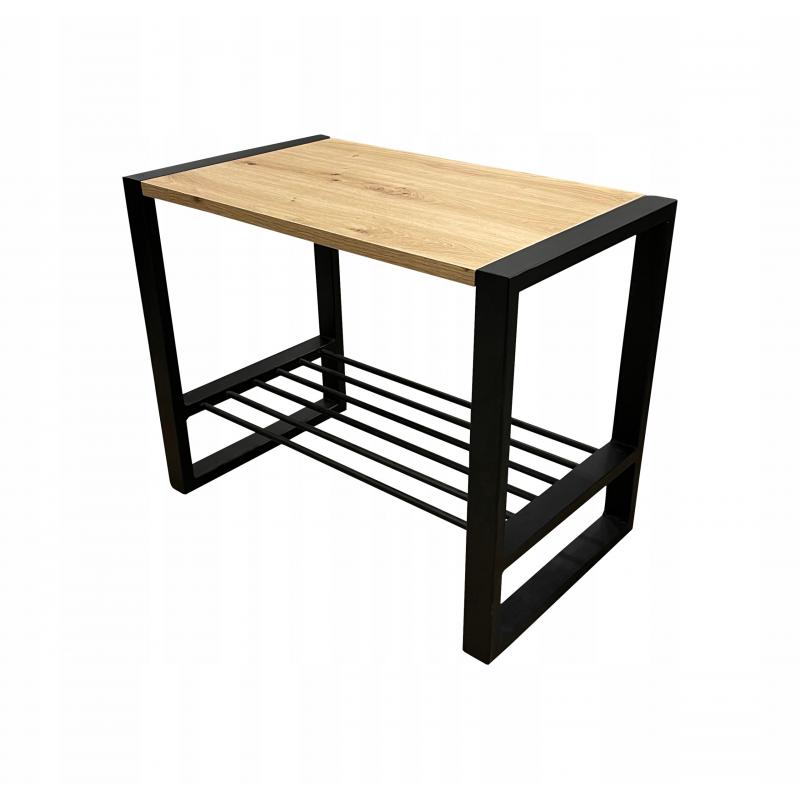 Szafka na buty ławka przedpokój loft dąb artisan