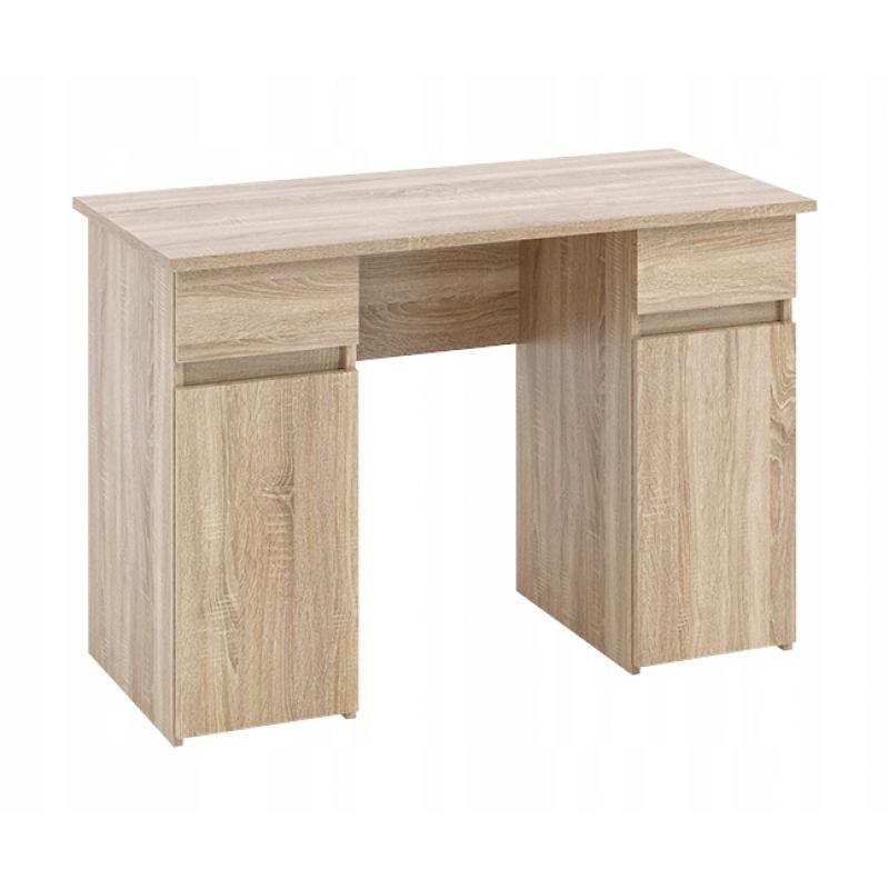 Biurko młodzieżowe nowoczesne 110cm dąb sonoma