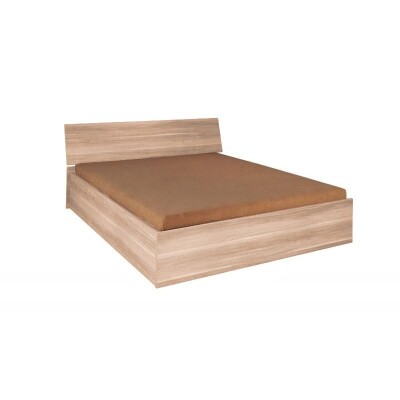 Łóżko łoże podwójne 160 x 200 cm dąb sonoma PA5