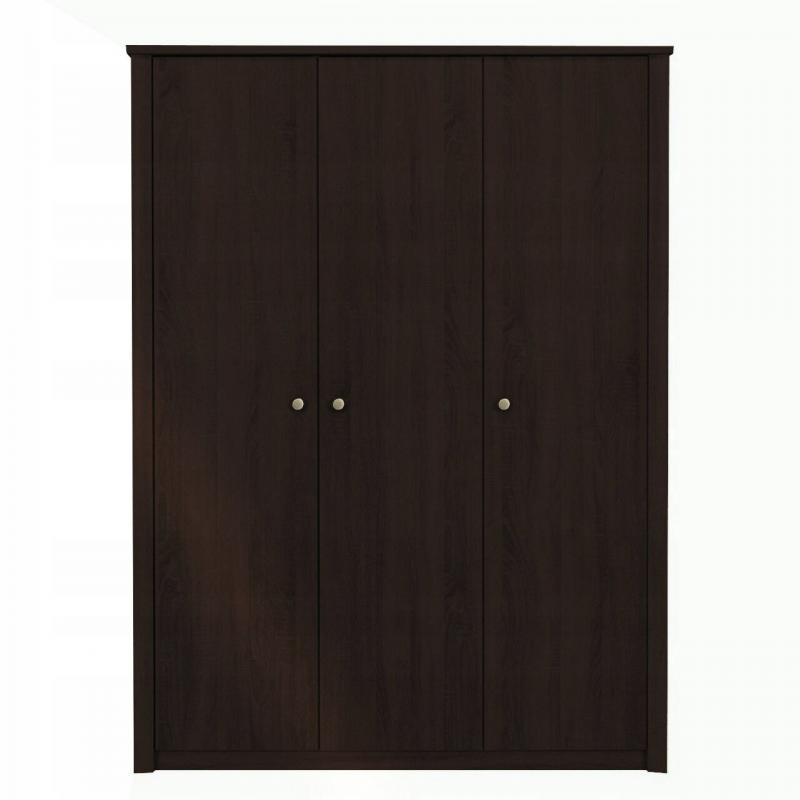 Szafa trzydrzwiowa 150cm dąb sonoma czekolada F3