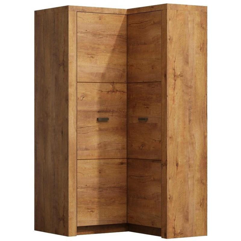 Szafa narożna rogowa 90 x 106 jesion jasny IN-14