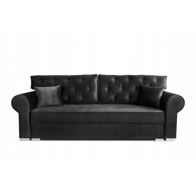Sofa pikowana angielski styl różne kolory 250 cm