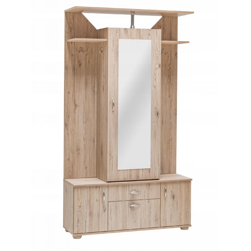 Garderoba lustro szafka 110cm san remo jasny GD