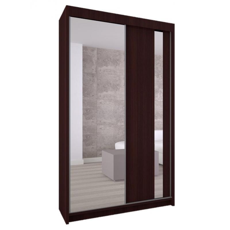 Szafa 120 cm lustro biała czarna sonoma wenge G120