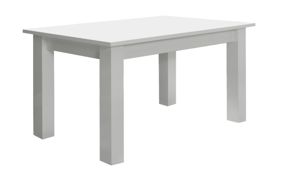 Ława biała prostokątna 102 x 62 cm biały mat Ł20