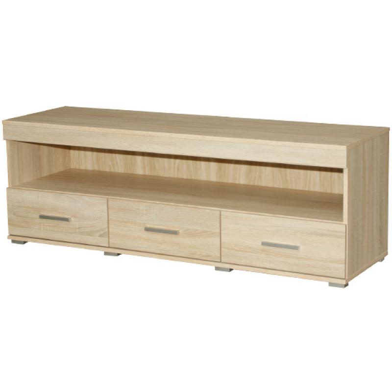 Stolik RTV szafka TV 150 dąb sonoma szuflady M-12
