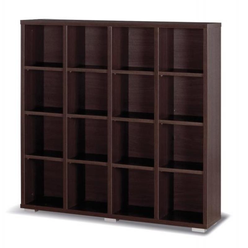 Regał otwarty z półkami 100 cm kasztan wenge X21