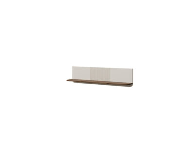 Półka wisząca 120 cm kaszmir + orzech Marly 19