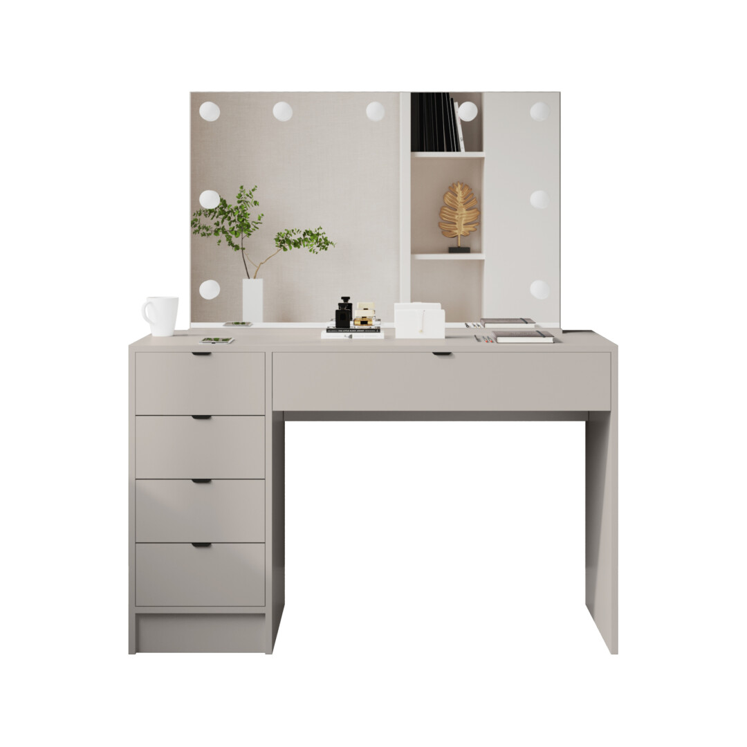 Toaletka Maks z lustrem (kaszmir)