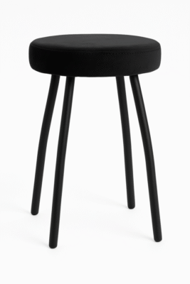 Taboret loft czarny Beni