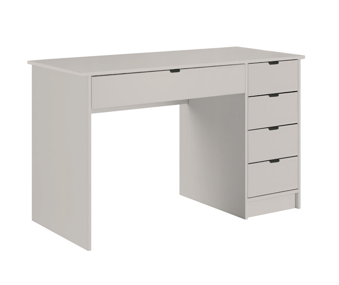 Biurko Maks (kaszmir + czarne uchwyty)