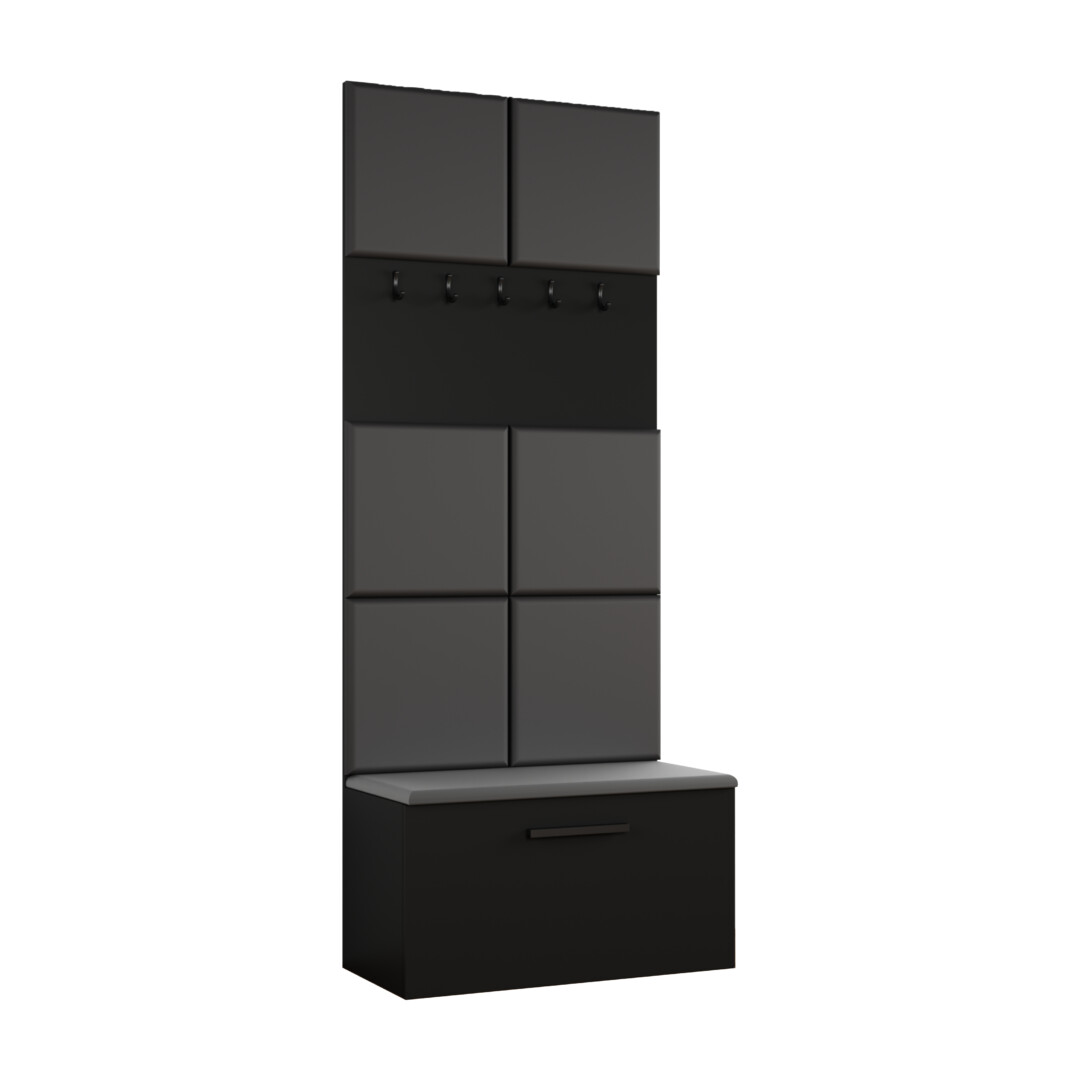 Garderoba Margaret I (czarna)