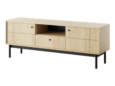 Szafka RTV stolik pod telewizor 154 cm dąb linea JAPANDI