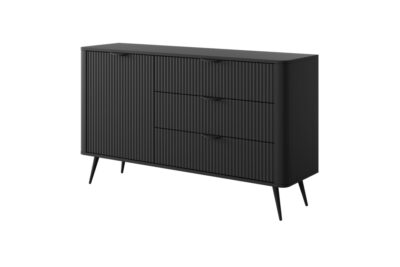 Komoda 138 cm czarna Lante