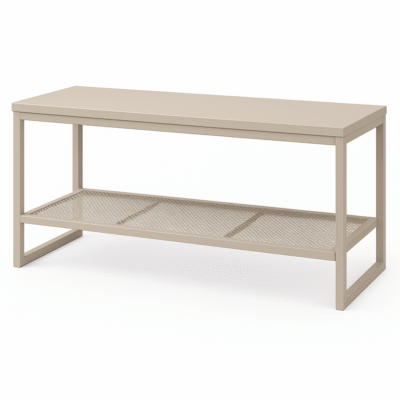 Nowoczesna szafka RTV 92cm kaszmir metalowa loft