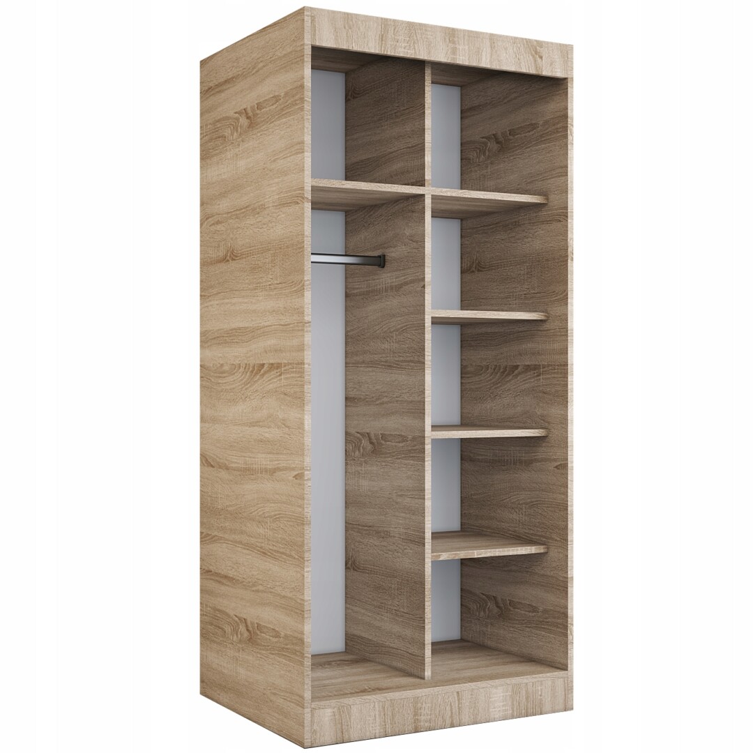 Szafa bez drzwi 90 cm (dąb sonoma) MKP