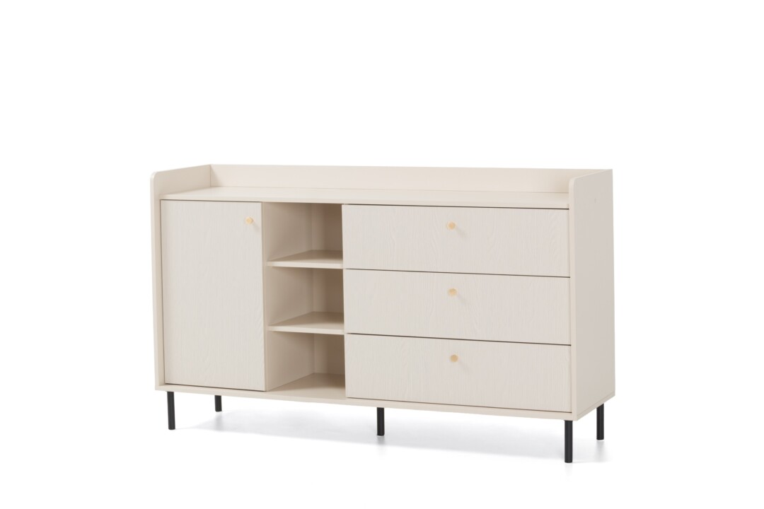 Komoda 153 cm Grande 5 (beż piaskowy)