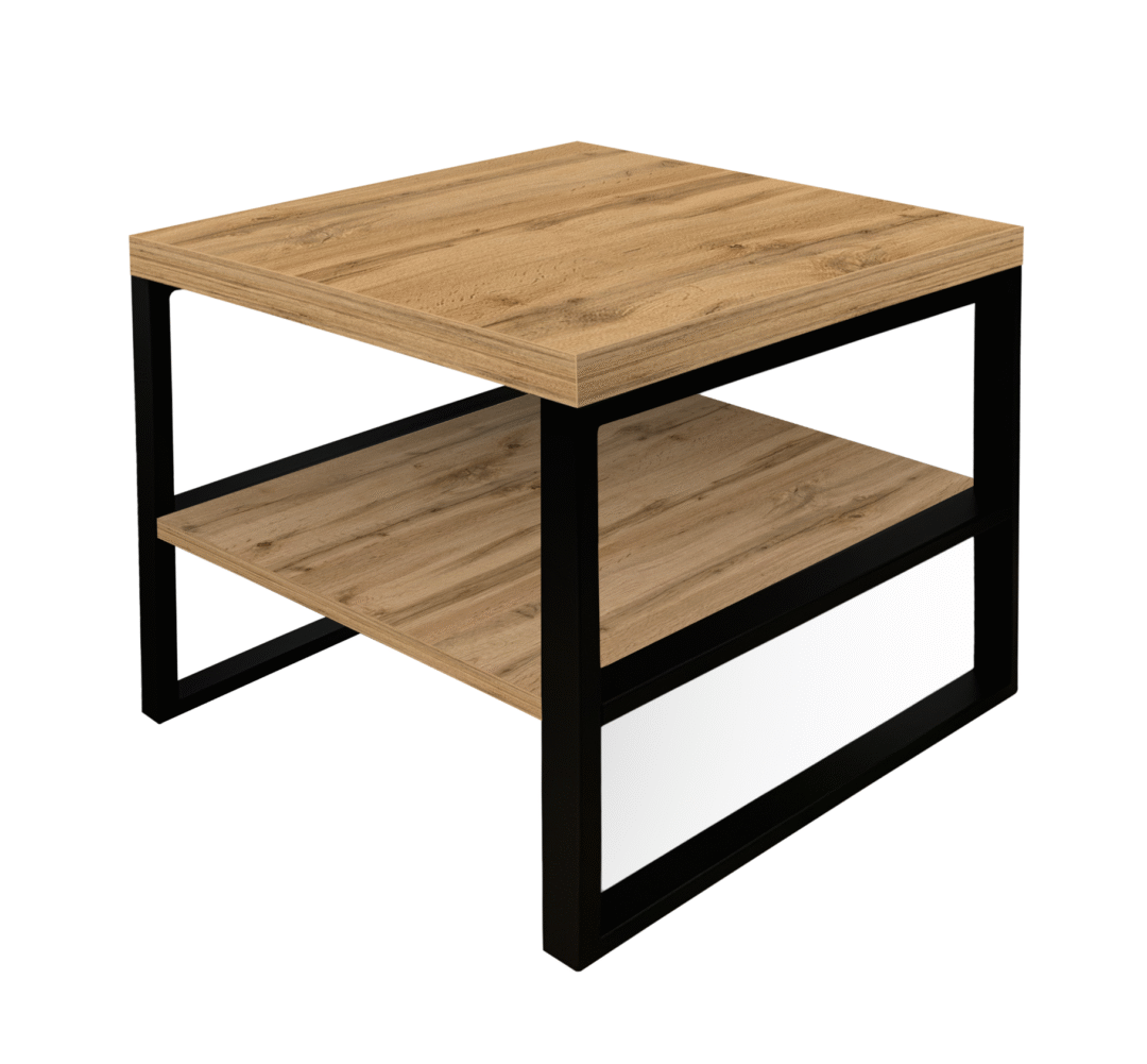 Ława Didi (dąb wotan + czarne nogi)