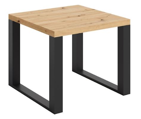 Ława Mona 1 (dąb artisan + czarny)