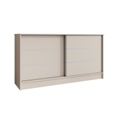 Komoda przesuwna ze szprosami 161 cm kaszmir K160